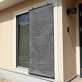 【すだれ 洋風すだれ サンシェード 網戸 虫よけ 防虫剤 遮熱 UVカット】防虫サンシェード90×220cm(B541)
