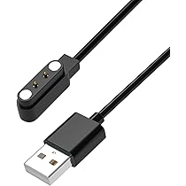Amazon.co.jp: スマートウォッチ充電ケーブル 2ピンの距離は2.84mm USB