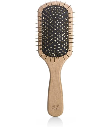 Amazon | AROMASHEA アロマシア ゴールドヘアブラシ 24金コーティング