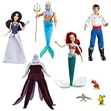 Disney USディズニー公式 アリエル リトルマーメイドデラックスフィギュア人形セット