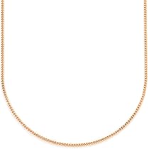 Amazon | [フェアリーカレット] 18金ネックレス K18 2面喜平チェーン  