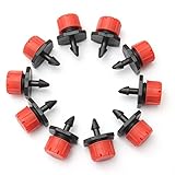 KING DO WAY ドリップ散水システム 自動 散水ノズル 水やり 散水用具 ガーデニング 盆栽 庭園 (100pcsドリッパー)