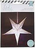 American Crafts 340575 Star Heidi Swapp Paper Lantern Small Five Pt. Star Whiteハロウィン [並行輸入品]