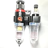 エアーレギュレーター ウォーターセパレーター エアーコンプレッサー フィルター 圧力計 付属