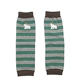 ampersand ボーダーベビーレッグ グリーン(GR) BABY(70-90cm)