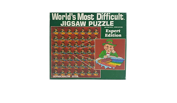 Amazon Buffalo Games 世界で最も難しいジグソーパズル レプレチャン ラック エキスパートエディション ジグソーパズル おもちゃ