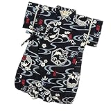 男の子 子供 グレコロンパース 甚平 日本製 七夕 夏祭り j-71571 70cm ネイビー