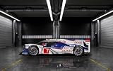 2014 Toyota ts040 Hybrid Race Car 2 12 x 18メタルアルミ壁アート