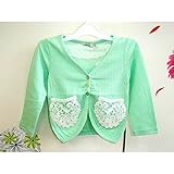 （ミアメール） mia mail レースポケットカーディガン 120cm