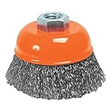 Silverline Steel Crimp Cup 65mm Wire Brush Wheel Angle Grinder Power Tool Diy