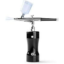 エアブラシ＆コンプレッサー　セット Joshin webオリジナルセット】コンプレッサー＋エアブラシ0.3mm