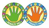 Penalty Pal- Time Out Spot for Kids, Removable Wall Decal (Green/orange) by Parking Pal