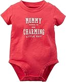 カーターズ Carter's ボディスーツ 半袖 綿100% Charming Little Guy Bodysuit 6M (61-67cm)
