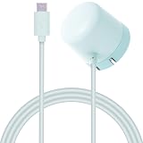エレコム AC充電器 ACアダプター 7.5W出力 Type-Cケーブル一体型 1.5A出力 1.5m ライトブルー MPA-ACC14LB