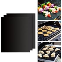 BBQ 大型鉄板と網3枚 Amazon.co.jp: GWHOLE グリルマット バーベキュー 網 BBQシート
