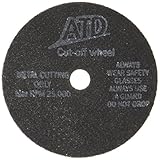 ATD Tools 8893 Premium Cut - Off Wheel, 3 X 0.062 X 0.37 In. , 25 - Pack