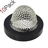 taozun 3-pac 24 mmオスねじ真鍮ガスケット付きエアレーター蛇口交換用パーツ、ポリッシュクローム K011