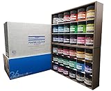 ニッカー 水彩絵具 ポスターカラー 36色セット 40ml PC40ML36N