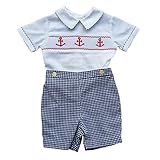 Carriage Boutique SHORTS ベビー・ボーイズ US サイズ: 4T カラー: ブルー