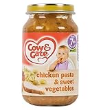 Cow & Gate Chicken, Pasta & Sweet Vegetables from 7m Onwards 200g (Pack of 2) - 7メートル以降の200グラムから牛＆ゲー