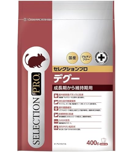 Amazon | デグーセレクションプロ グルテンフリー 400g 【x2個セット