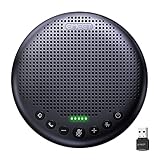 EMEET Luna Plusスピーカーフォン 会議用 2023年アップグレード版 マイクスピーカー 8つのマイク 360˚全方向集音