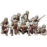 タミヤ(TAMIYA) 1/35 ミリタリーミニチュアシリーズ No.61 ドイツ陸軍 歩兵 進撃 セット プラモデル 35061