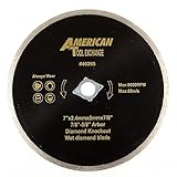 ATE Pro. USA 40265 Wet Diamond Blade, 7" [並行輸入品]