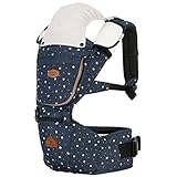 I-angel Denim Hipseat Carrier デニムヒップシート ヒープシートキャリア 赤ちゃんヒープシート 子守帯 ベビー用品 外出用品 (グロリット) [並行輸入品]