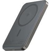 Yibest Qi2対応 モバイルバッテリー 10000mAh MagSafe対応 【超薄型14mm・軽量186g】15W ワイヤレス急速充電 マグネット式 2台同時充電 USB-C PD20W 【PSE認証済・リン酸鉄リチウム電池】iPhone 1