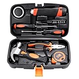 Baban 工具セット 作業用 9pcsの厳選道具セット ホームツールセット 修理セット 精密ツール キット 家庭修理&作業用 9点 車 自転車 プロ 業務用 大工 金工 木工 ネジ 座金