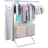 ekans(エカンズ) Y型 ステンレス室内物干し タオルハンガー付き AY-10S