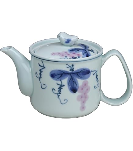 Amazon.co.jp: たち吉 橘吉 色唐草 急須 湯呑み 5個 茶器セット