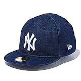 ニューエラ ベビー NEW ERA My 1st 59FIFTY ニューヨーク・ヤンキース インディゴデニム×ホワイト / 6 / 48.3cm