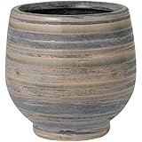 Clayオリジナルデザイン花器 Panier(パニエ) フランス語で「籠(かご)」という名の花瓶。紐をくるくる巻きつけたっぽい模様が特徴的。