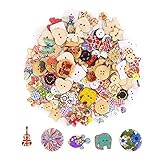 CCINEE ボタン アクセサリーパーツ ボタン 手芸材料セット 工芸品 DIY ギフト クラ...