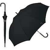 Wpc. Classic 傘 長傘 耐風 グラスファイバー 雨傘 メンズ レディース 晴雨兼用 親骨：65cm ジャンプ式 シンプル UVカット | 大きめ 通勤 通学 風に強い CS01-001-001