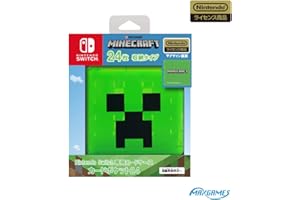 【任天堂ライセンス商品】Nintendo Switch専用カードケース カードポケット24 マインクラフト クリーパー