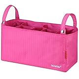 ゴシレ Gosear 多機能小物入れ 赤ちゃん ベビーカー用バッグ ドリンク ボトル ホルダー 収納 薔薇色