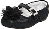 Pediped Flex Stella Sparkle Ballet Flat ( Toddler / Little Kid ) カラー: ブラック