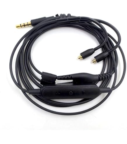Amazon | MMCX 交換用ケーブル SE535 イヤホン 3.5mm 有線ヘッドホン