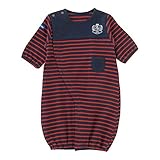 ニシキ P5318 Bon chou chou ボンシュシュ 先染めボーダードレスカバー 50cm - 60cm R・レッド