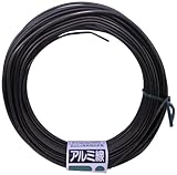 daikei(ダイケイ産業) アルミ線 400G 茶 3.0mm