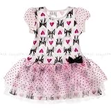 (ハラジュクミニ)HARAJUKU MINI リボン チュチュワンピース 90cm 【並行輸入品】