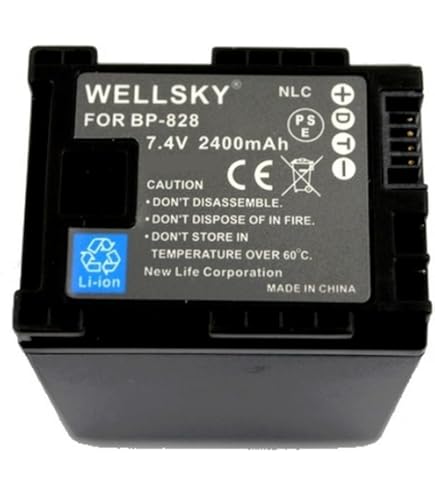 Amazon | NLC BP-827D BP-827 互換バッテリー [ 純正充電器で充電可能