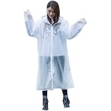 [DreamYS] レインコート レインポンチョ 防水雨具 薄地 軽量 半透明 防風 レインウェア 梅雨 雨具 撥水性 レディース メンズ 通勤 通学 アウトドア 男女兼用 旅行