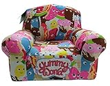 Kidrobot Yummy World Allover Characters Plush Chair [並行輸入品]
