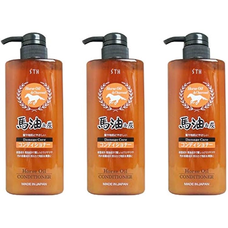 Amazon | 馬油&炭シャンプー 600ml | エスティヒッツ | シャンプー 通販