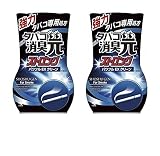 小林製薬 【まとめ買い】 タバコ消臭元ストロング 消臭芳香剤 部屋用 パワフルEXクリーン 400ml × 2個セット