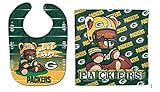 NFLグリーンベイパッカーズBib and Burp Rag
